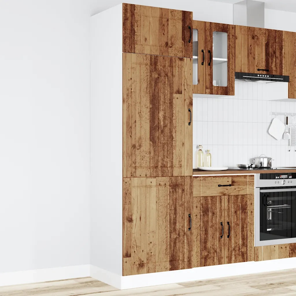 Armadio da Cucina Lucca Legno Vecchio in Legno Multistrato 853875
