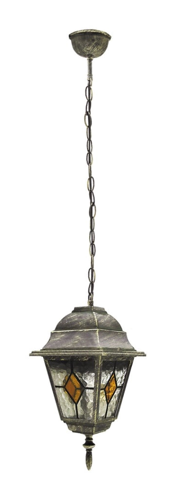 Lampada a sospensione esterna Monaco Rabalux E27 ottone