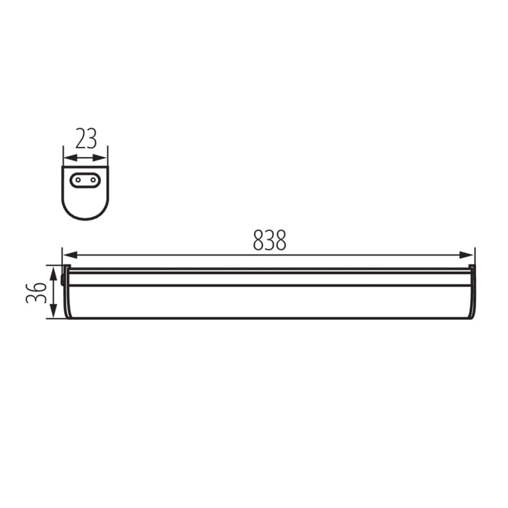 Lampada sottopensile Kanlux MERA LED 15W 84cm 4000K