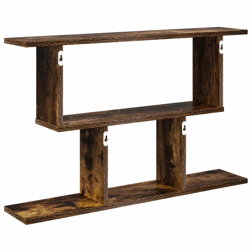 Scaffale da parete Rovere Fumo 80 x 15 x 50,5 cm 8012288