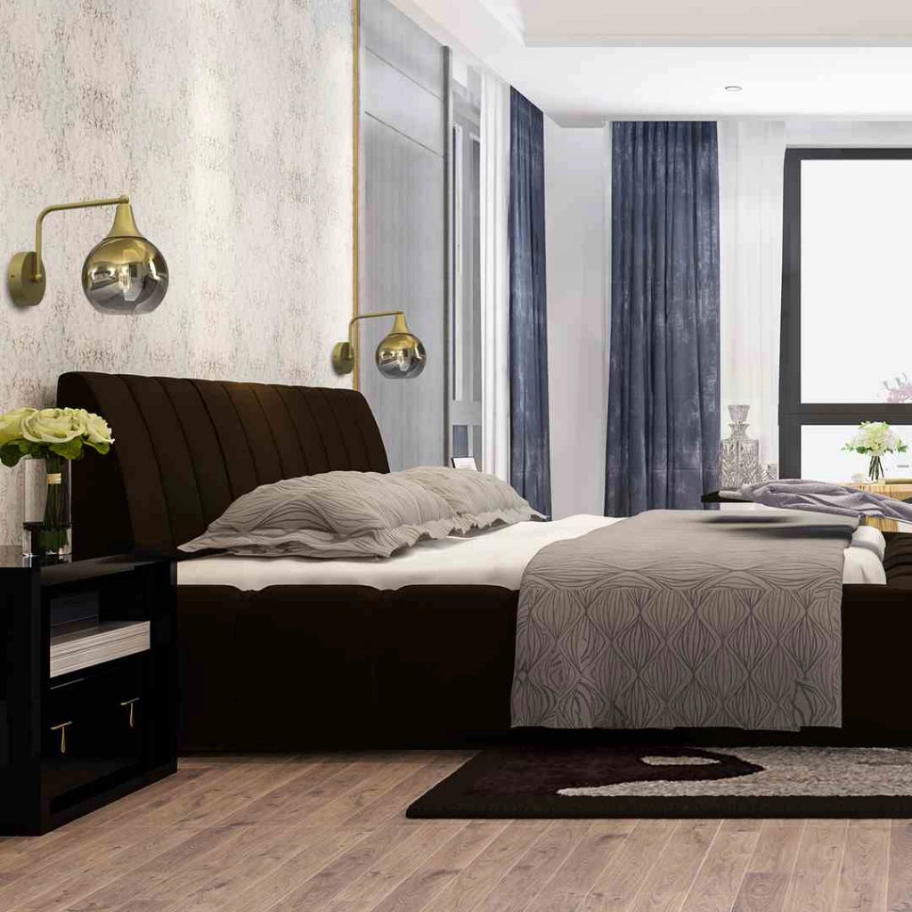 Applique Milagro Gold MLP8399 E27 ottone vetro interno