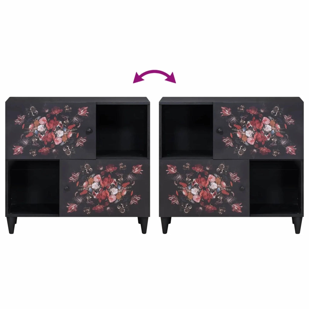 Armadi di Stoccaggio con porta Multicolore 80 x 33,5 x 75 cm 4018727