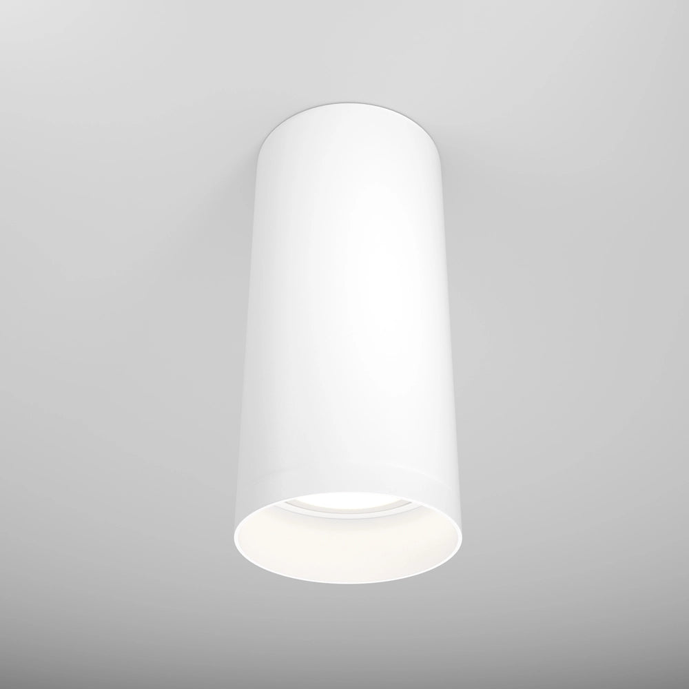 Plafoniera tecnica Maytoni Focus bianca alluminio GU10 6x13cm