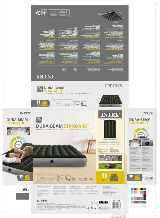 Letto aeree Prestige Downy - 137cm x 191cm x 25cm