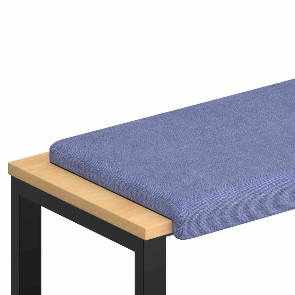 Cuscino per panchina Tessuto Blu jeans Profondità 35 cm 42043251
