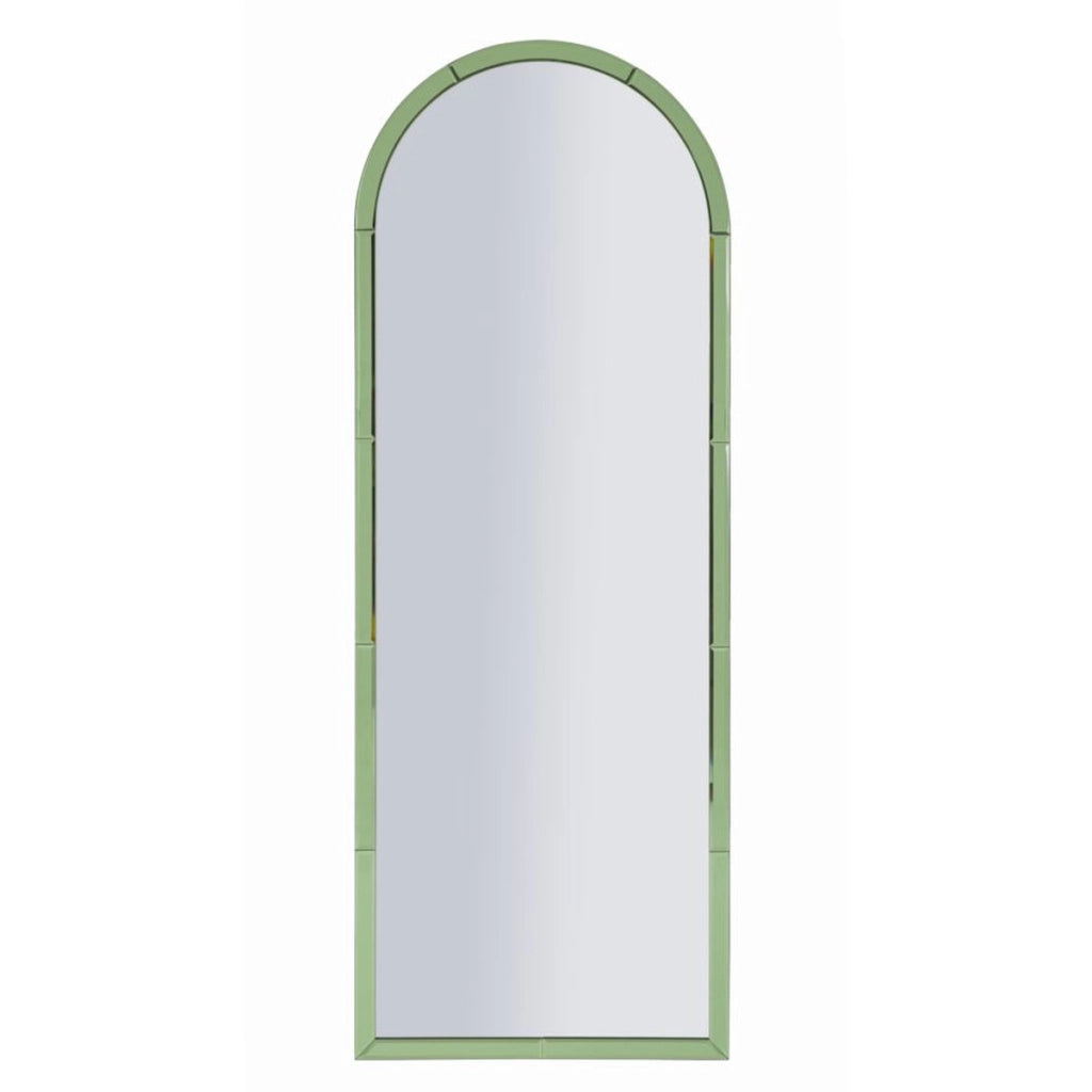 Specchio con Cornice VKH698, Verde, MDF, 150x55x2 cm
