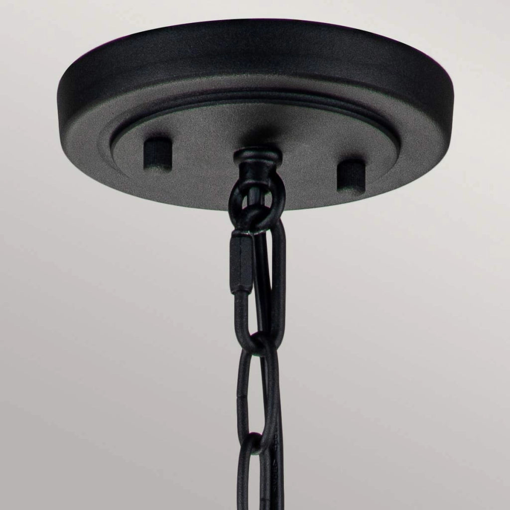 Lampada a sospensione esterna nera E27 60W Feiss Lighthouse