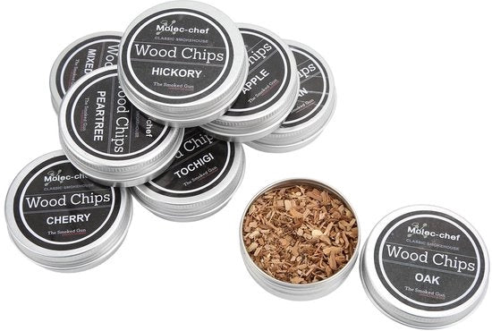 Chips di Rook Fino all'Aroma di Mele - Chunks di Rook - Rook BBQ - Snippers di Rook - Gemblu di Rook - Adatto per Carni e Bevande