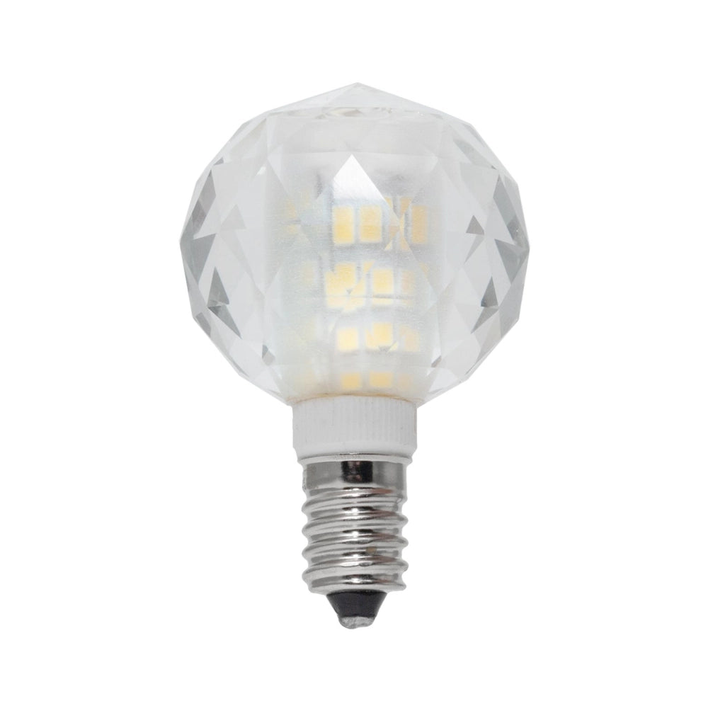 Lampadina LED globo E14 vetro cristallo lampada 6W resa 60W basso consumo attacco piccolo 600 lumen 230V LUCE 6000K