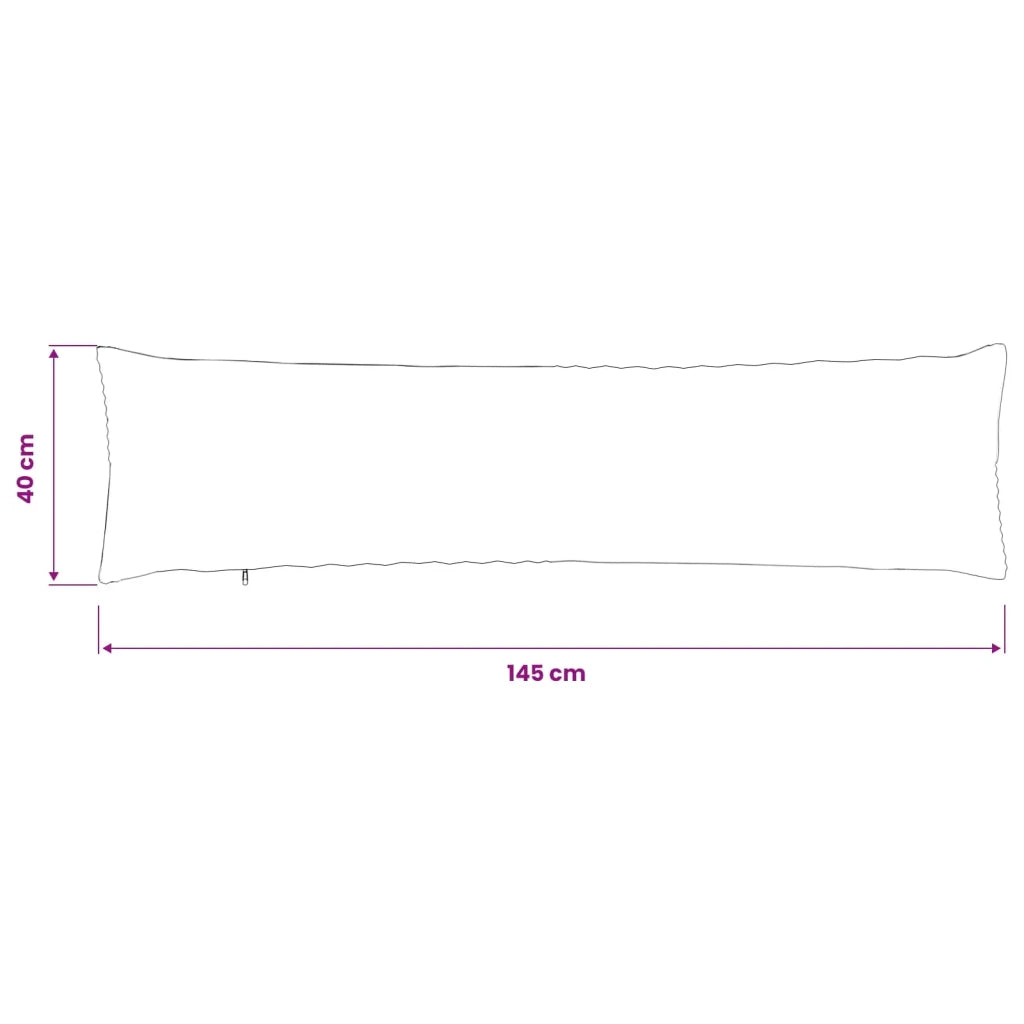 Federa 2 pcs ALMELO Verde 40 x 145 cm corduroy 914314