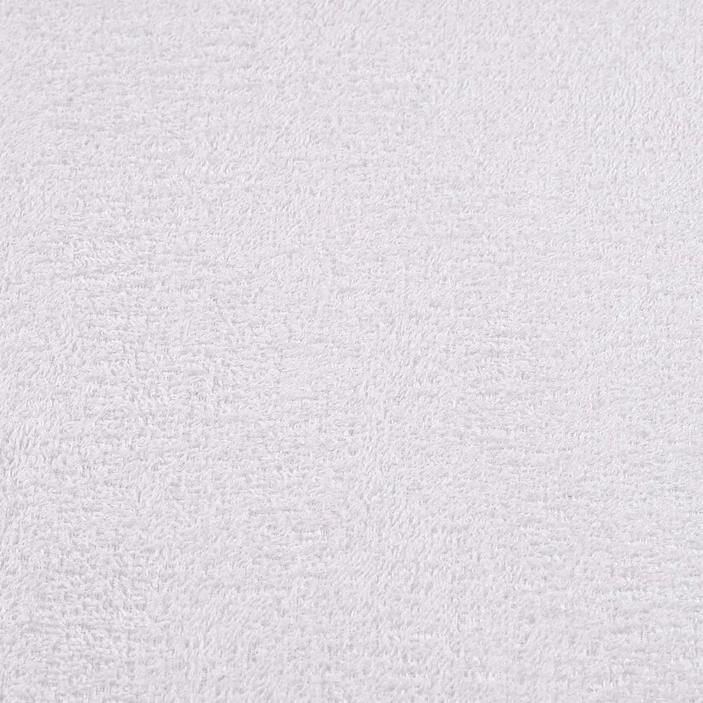 Asciugamani per sauna FROGN 10 pezzi Bianco 80x200 cm 360 g/m2