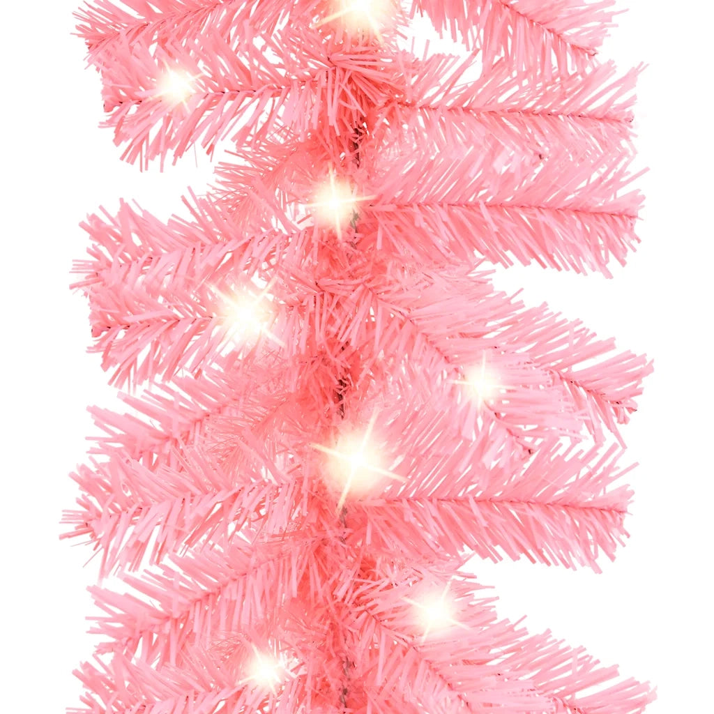 Ghirlanda Natalizia con Luci a LED 10 m Rosa 329199