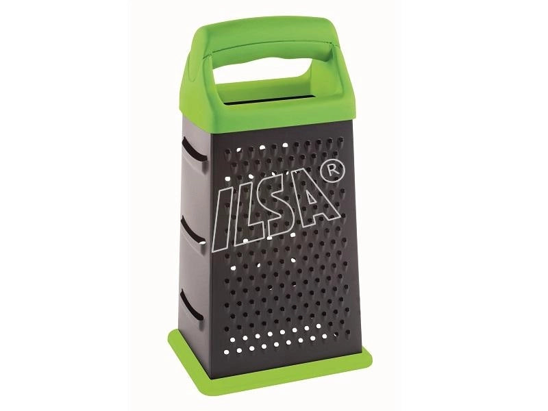 Grattugia manuale universale 4 facce in acciaio inox 22 cm ilsa
