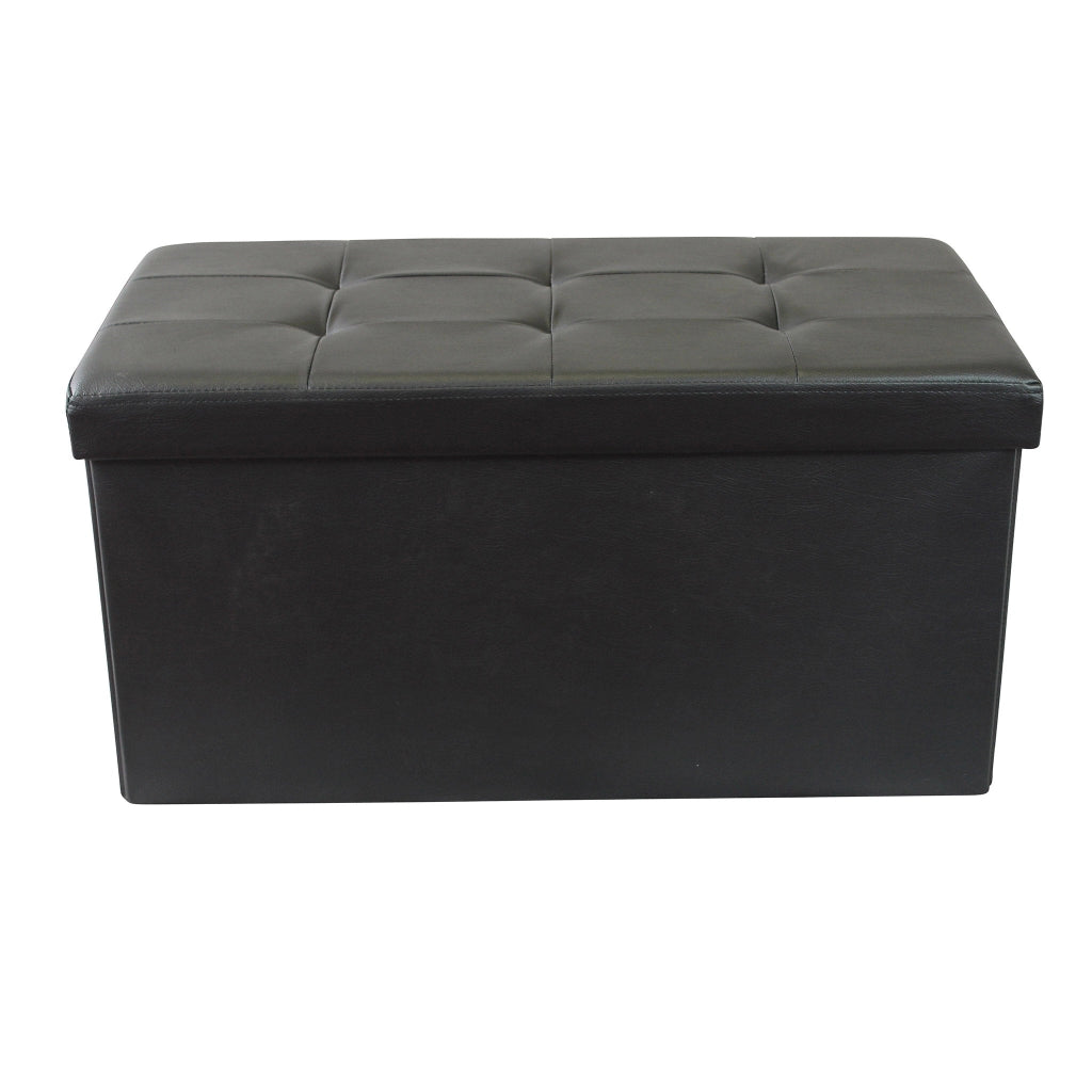 Pouf contenitore in similpelle - HARRIS