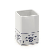 Porta spazzolini Cixi bianco-blu