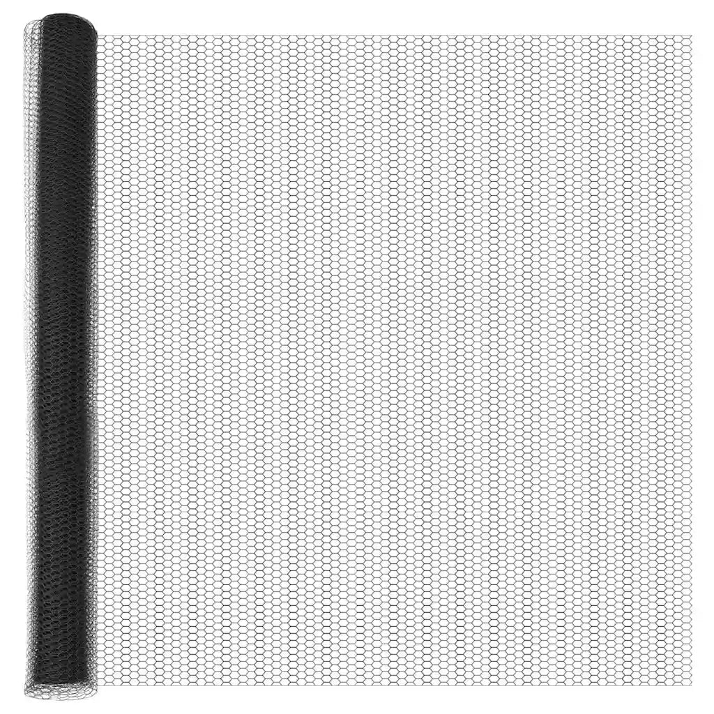 Palo della recinzione Grigio 10 x 1,4 m (rete 13 mm)