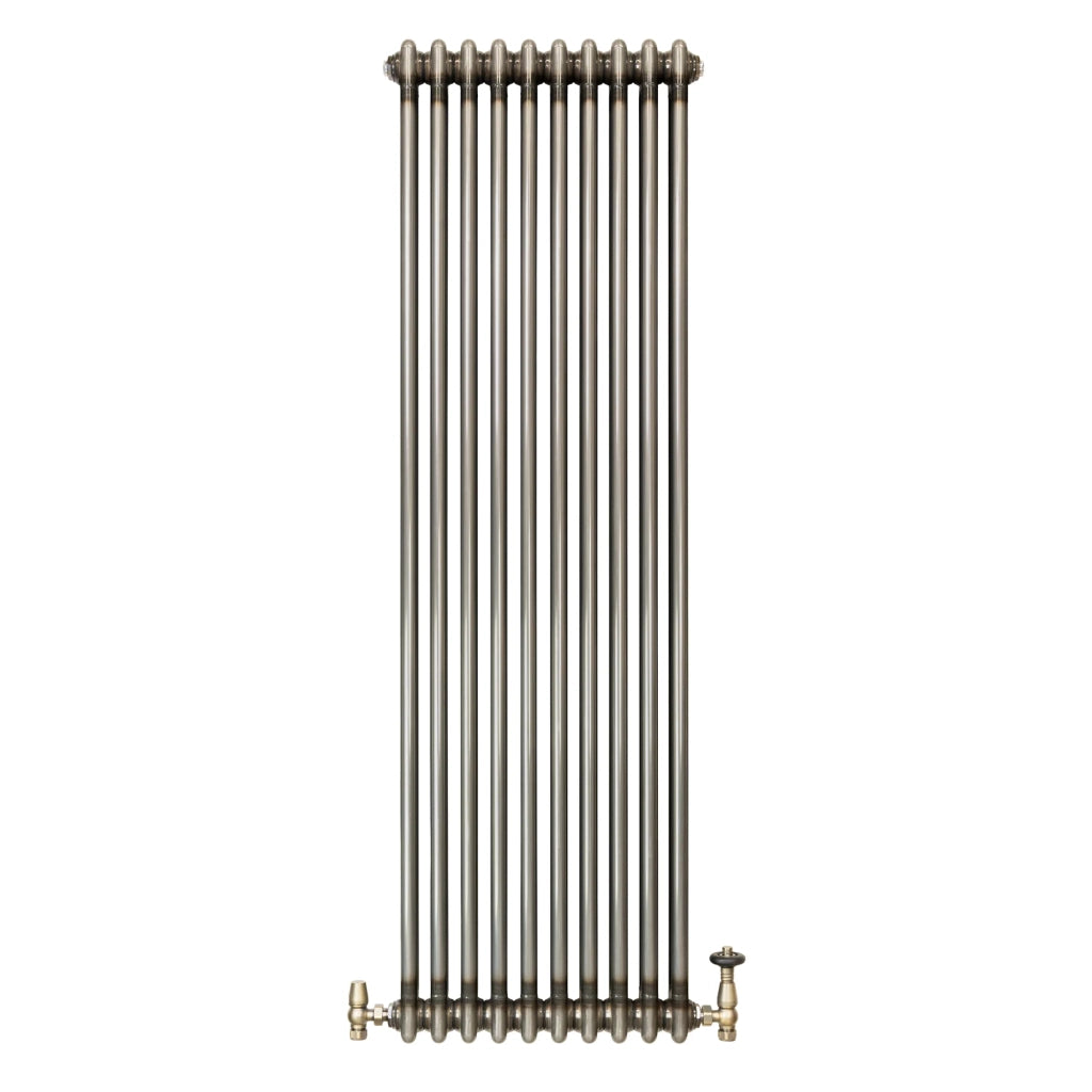 Radiatore 2 Colonne Verticale Metallo Grezzo 1500 x 470 mm TRV