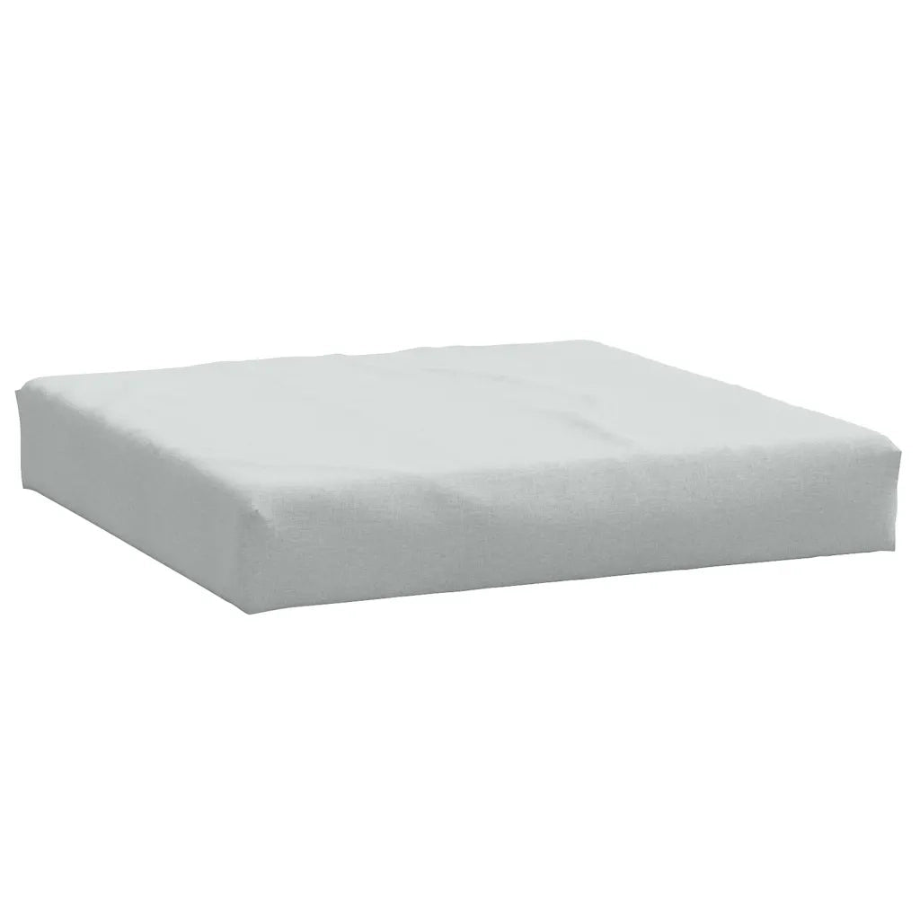 Cuscini per Pallet 2 pz Grigio Chiaro Mélange in Tessuto 4002641