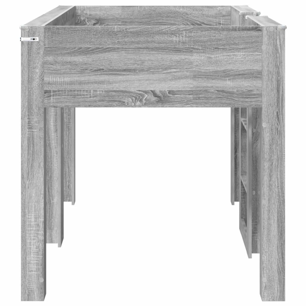 Letto a Castello per Bambini Grigio Sonoma 100 x 200 cm