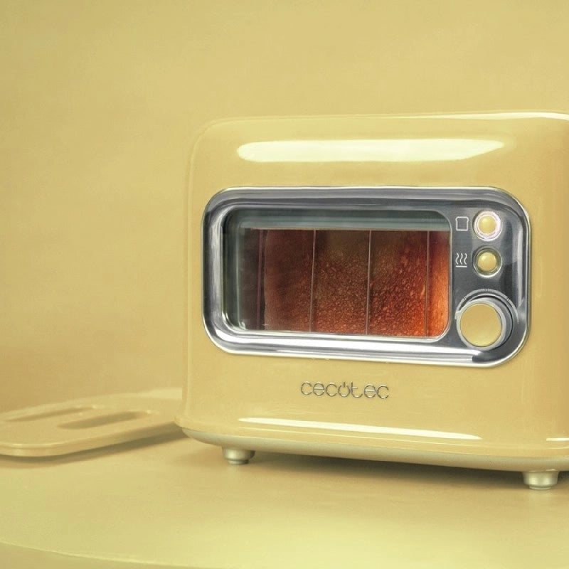 CECOTEC 08041 - Tostapane RetroVision Yellow
