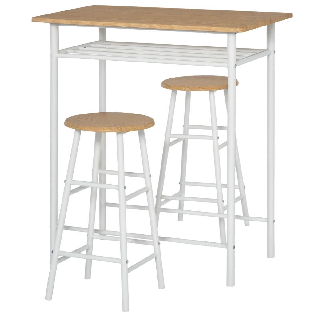 Tavolo da bar con sgabelli ¨C zephmum ¨C Bianco