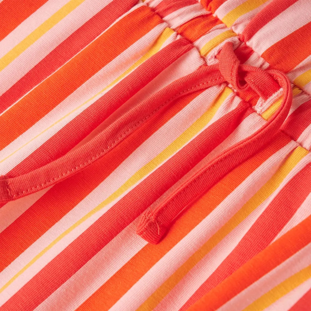Abito per Bambine con Coulisse Rosa e Rosso 116 CFW2397436