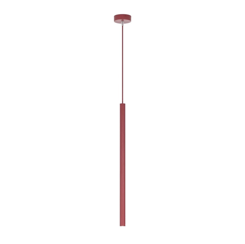 Lampada sospesa SELTER bordeaux metallo 1xG9 Emibig