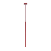 Lampada sospesa SELTER bordeaux metallo 1xG9 Emibig