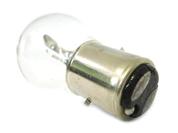 2 Pezzi Lampada Alogena B35 12V 35/35W BA20D Motorini Scooter