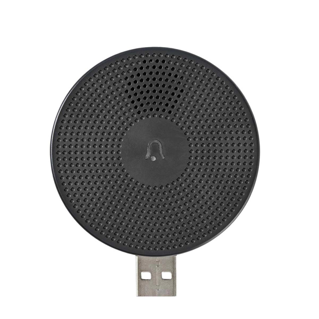 Campanello per Porte Senza Fili USB per Video Campanello Frequenza 433 Mhz Nero Nedis