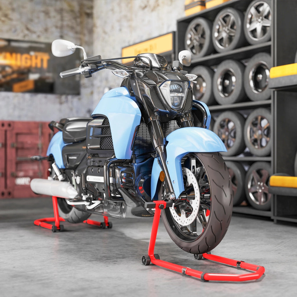 Supporto Ruote Motocicletta Anteriore e Posteriore ¨C Minimal ¨C 390 kg