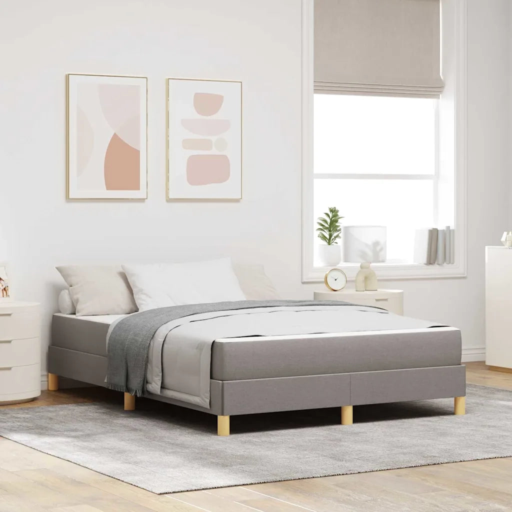 Letto a molle con materasso Talpa 140 x 190 cm Tessuto