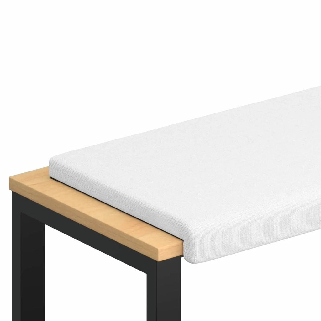 Cuscino per panchina Tessuto Bianco Profondità 35 cm 42043326