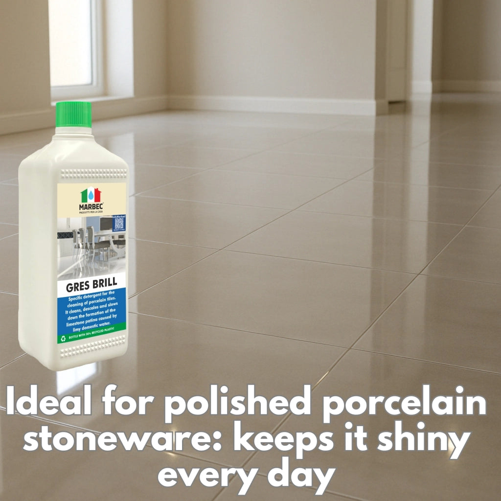 Detergente per gres porcellanato GRES BRILL   1LTx6Pz