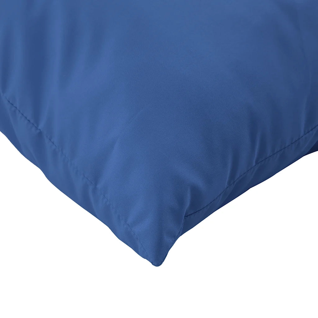 Cuscini per Pallet 2 pz | Cuscini per sedie Blu in Tessuto Oxford