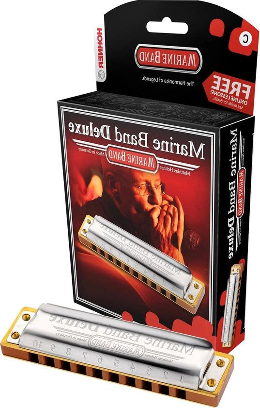 Mondharmonica Deluxe a 4 Bocche in La Maggiore - M2005bx-g