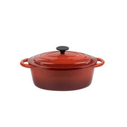 Casseruola Ghisa Ovale con Coperchio Cop Normandie cm 33 Ilsa