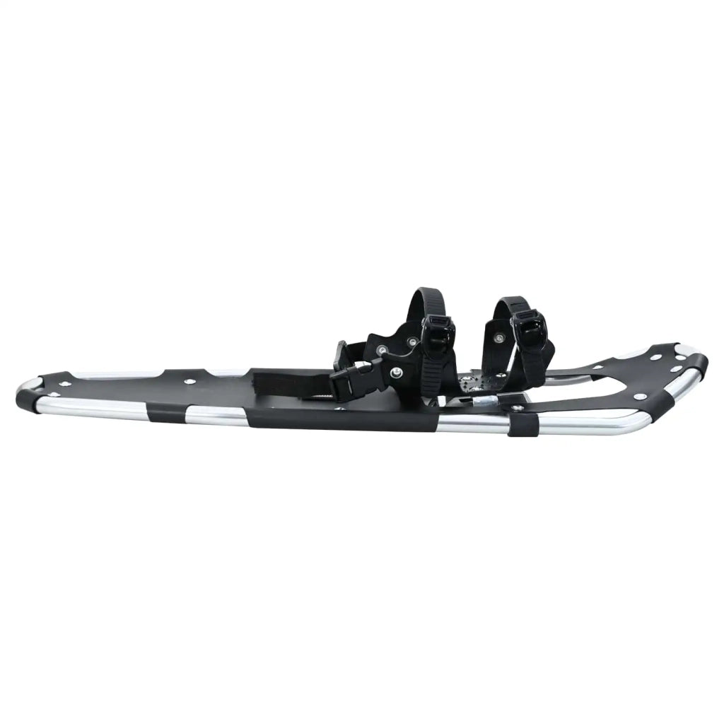 Racchette da neve 3 in 1 con bastoni da trekking Argento e Nero 42021437