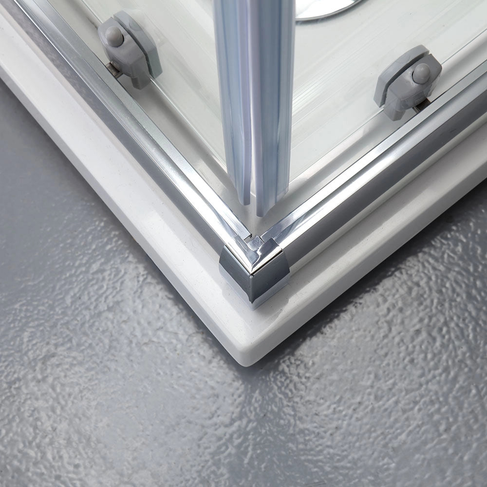 Box doccia 80x80 trasparente scorrevole