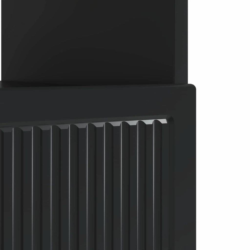 Mobile TV LED Nero Legno ingegnerizzato 896106