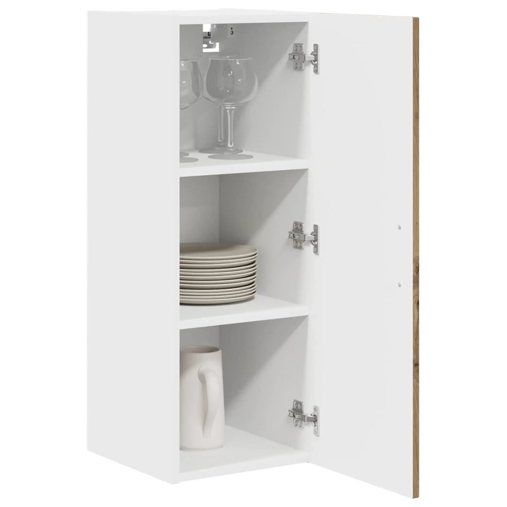 Mobile da cucina 2 pz-Set di 2 Armadio da cucina Rovere artigianale 30 x 31 x 80 cm 816882