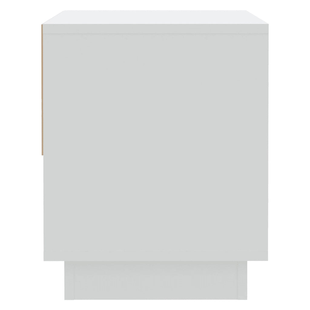 Comodini 2 pz Bianchi 45x34x44 cm in Truciolato 809513