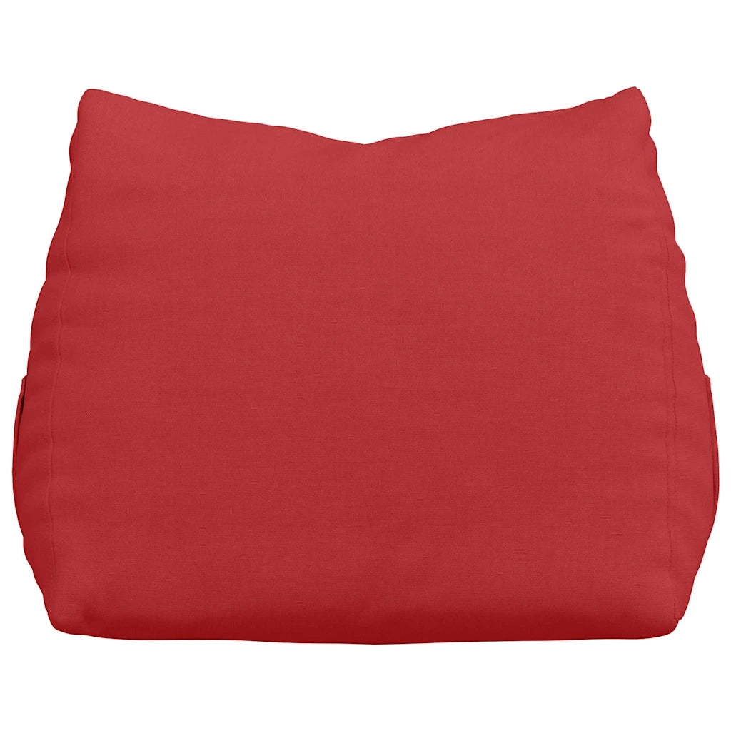 Cuscino per Schiena | Cuscino dorsale Rosso 45 x 20 x 35 cm Tessuto