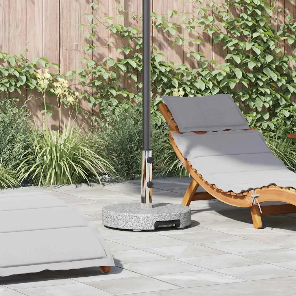Base per ombrellone-Supporto per ombrellone Grigio ? 45 x 37.5 cm Granito