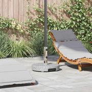 Base per ombrellone-Supporto per ombrellone Grigio ? 45 x 37.5 cm Granito
