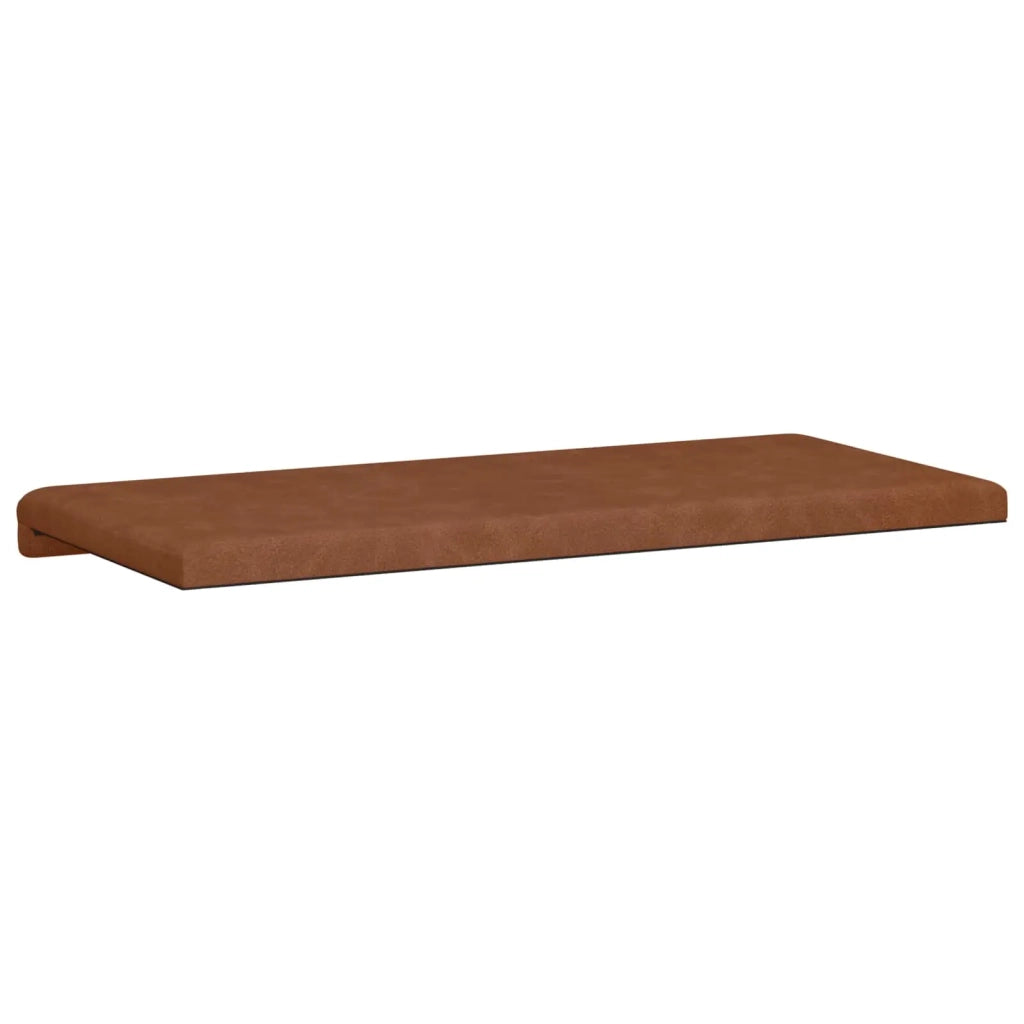 Cuscino per panchina Similpelle Marrone Profondità 35 cm 42043276