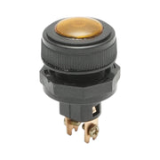 Spia luminosa gialla 12V/10A–24V/5A 2 pin universale