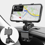 Trade Shop - Supporto Per Cellulare Da Auto Girevole A 360° Per Smartphone Da 4 A 7 Pollici -