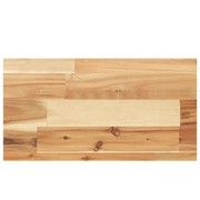 Mensole Parete | Scaffale a Parete | Ripiano a Parete 60x20x4 cm Legno Massello Acacia Rifinito Olio