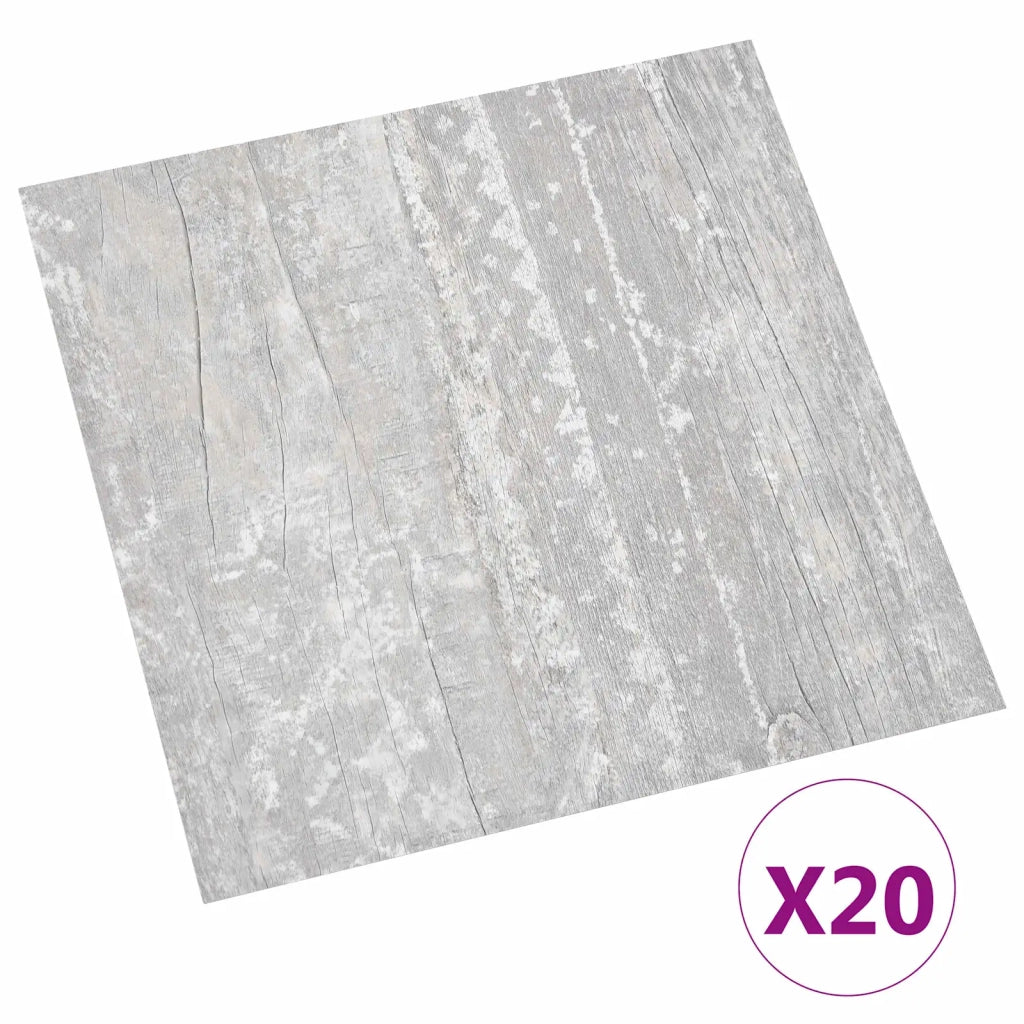 Plance per Pavimentazione Autoadesiva 30,5 x 30,5 cm 20 pcs PVC 42046355